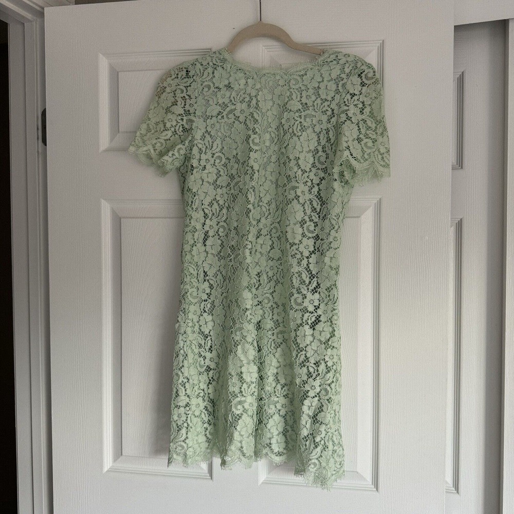 Dolce And Gabbana Mint Lace Dress Size 40